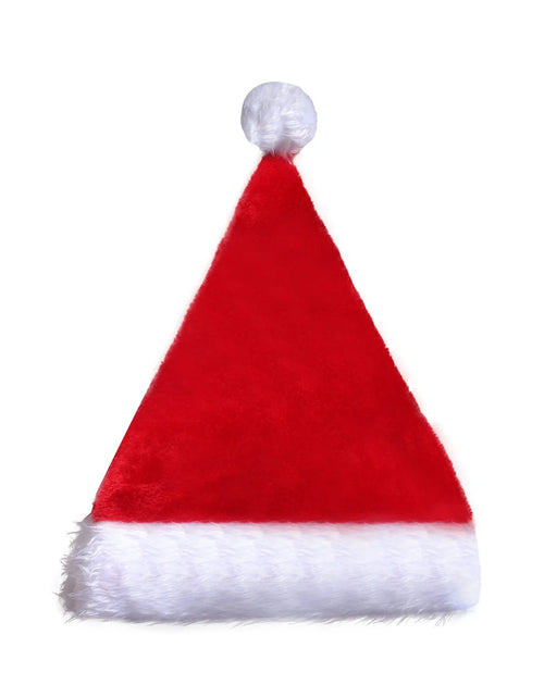 Load image into Gallery viewer, Christmas Hat LED Light Plush Children&#39;S Adult Christmas Decorations Christmas Supplies Luminous Santa Hat Home Decoracion
