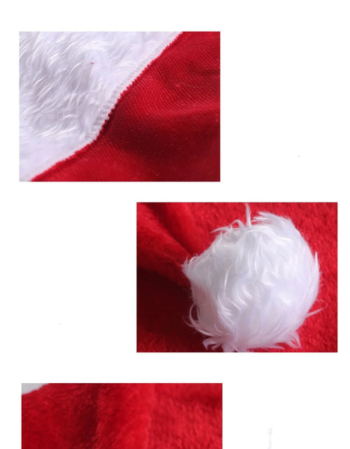 Load image into Gallery viewer, Christmas Hat LED Light Plush Children&#39;S Adult Christmas Decorations Christmas Supplies Luminous Santa Hat Home Decoracion
